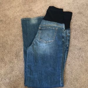 Full panel maternity jeans
